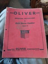 Oliver grain master for sale  Chula