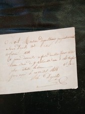 Picardie.vieux papier ponthieu d'occasion  Fressenneville