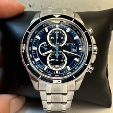 Relógio Citizen Brycen Eco-Drive Super Titanium Chrono masculino CA0349--H33 comprar usado  Enviando para Brazil