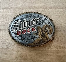 Hebilla de cinturón Shiner Texas Premium Beer Shiner Bock segunda mano  Embacar hacia Mexico
