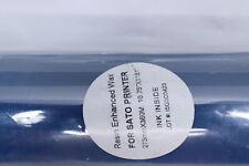 Cera reforçada em resina Sato para impressora SATO 273mm x 360m 10,75" x 1181'  comprar usado  Enviando para Brazil