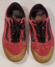 Sapatos Vans Professional BMX PRO Masculino 7 Camurça Couro Lona Top Baixo 10 Borgonha comprar usado  Enviando para Brazil