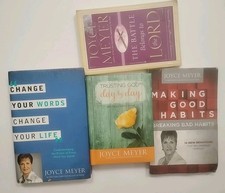 Joyce Meyer lot of 4 books 2 hardcover 2 paperbacks , usado comprar usado  Enviando para Brazil