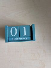 Wooden calendar blocks for sale  OLDBURY