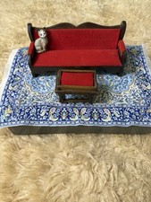 Vintage wooden sofa for sale  Herndon