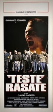 Teste rasate locandina usato  Torino