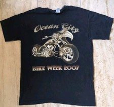 Camiseta Harley Inspirada Vintage Ocean City Bike Week M 2007 Eagle Motorcycle EUA comprar usado  Enviando para Brazil