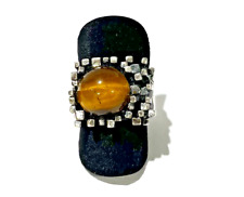 925 silberring tigerauge gebraucht kaufen  Kerpen