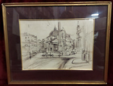 Quadro disegno china usato  Roma