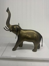 Brass african elephant for sale  Benson