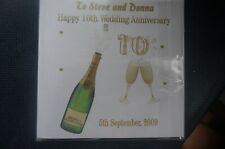 Personalised wedding anniversa for sale  LONDON