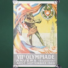 Vintage olympics poster for sale  LONDON