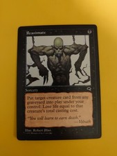 Reanimar. Tempestade de feitiçaria. Antigo vintage. Magic the Gathering Card comprar usado Reanimar. Tempestade de feitiçaria. Antigo vintage. Magic the Gathering Card comprar usado  Enviando para Brazil