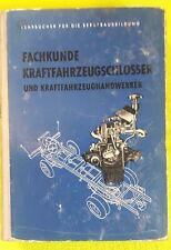 Fachkunde kraftfahrzeugschloss gebraucht kaufen  Wilthen