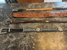 Lot vintage belts for sale  Boydton