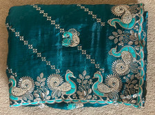 Indian designer teal for sale  UK