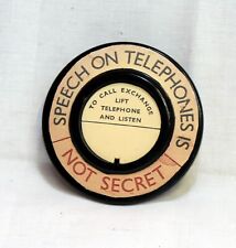 Scrambler telephone dummy for sale  LONDON