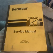 Vermeer 3550 tractor for sale  Amherst