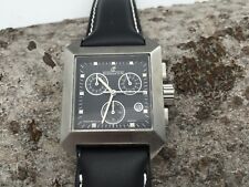 Schwarzer chronograph datum gebraucht kaufen  Durbach