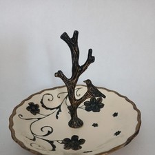 Enamelled metal bird for sale  HITCHIN