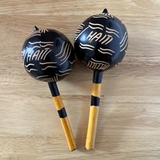 Handmade wooden maraca for sale  WISBECH