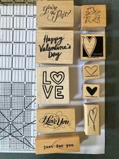 valentine rubber stamps for sale  Medford