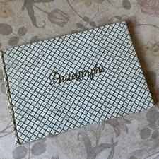 Vintage autograph book for sale  EASTBOURNE
