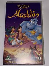 Aladdin vhs tape for sale  CRAWLEY