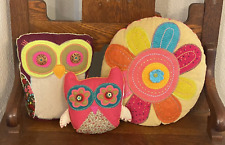 Boho owl pillows for sale  Kuna