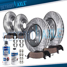 Rotores dianteiros traseiros perfurados e pastilhas de freio para Chevrolet HHR Malibu Pontiac G6 G5 comprar usado  Enviando para Brazil