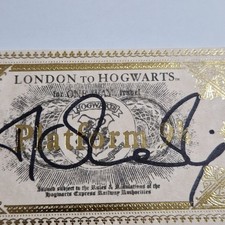 J.k.rowling signed ticket for sale  THETFORD