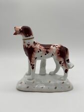 Estatueta inglesa antiga de porcelana para cachorro Staffordshire comprar usado  Enviando para Brazil