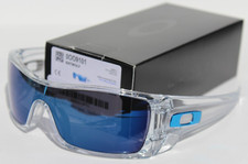 Óculos de sol Oakley Batwolf cristal claro/gelo azul irídio NOVO OO9101-07 comprar usado  Enviando para Brazil