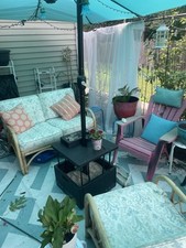 Vintage bamboo patio for sale  New Baltimore