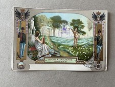 Cartolina militare scuola usato  Saronno