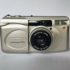 Usado, Câmera de Filme 35mm Olympus Superzoom 70G Point & Shoot, totalmente testada comprar usado  Enviando para Brazil