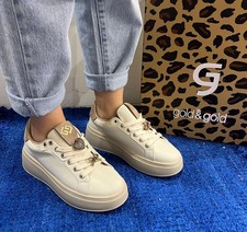 Sneakers donna gold usato  Reggio Calabria