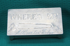 Estojo antigo de alfinete de cabelo de alumínio - lembrança personalizada de Atlantic City, NJ, usado comprar usado Estojo antigo de alfinete de cabelo de alumínio - lembrança personalizada de Atlantic City, NJ, usado comprar usado  Enviando para Brazil