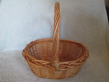 Small wicker shopping for sale  CAMBRIDGE