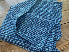 A+ 42X144 Tecido Vintage Algodão Estampa Batik Sotiba-Simpafric Dakar Pequeno Peixe Azul comprar usado  Enviando para Brazil