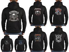 Biker zip kapuzensweater gebraucht kaufen  Fürstenstein