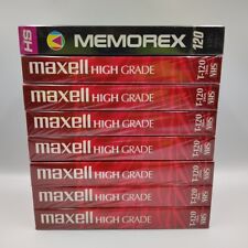 Maxell blank vhs for sale  Ponca City