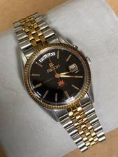Vintage Ricoh President Day-Date Relógio Masculino Automático 21 Joias Japão comprar usado  Enviando para Brazil