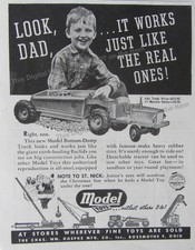Caminhão basculante inferior 1950 modelo brinquedos AD * Construção de Natal pequeno menino Euclids, usado comprar usado  Enviando para Brazil