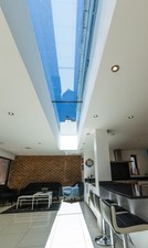 Frameless glass eaves for sale  WEMBLEY