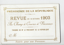 Présidence république 1903 d'occasion  Crest
