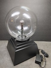 Abajur de mesa globo ativado por toque/som bola de plasma vintage 9" rosa roxo laranja, usado comprar usado  Enviando para Brazil