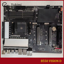 PARA GIGABYTE B550 VISION D AMD AM4 DDR4*4 128GB HDMI ATX placa-mãe teste OK comprar usado  Enviando para Brazil