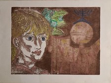 Gianpaolo Berto, Acquaforte Su carta, 1970, stampa 48,5x64 cm. comprar usado  Enviando para Brazil
