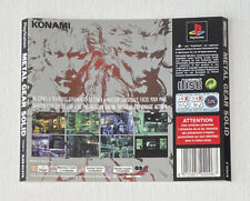 Metal Gear Solid PlayStation PS1 MGS ORIGINAL Caixa de Inlay Traseira Arte APENAS SLES 01370 comprar usado  Enviando para Brazil